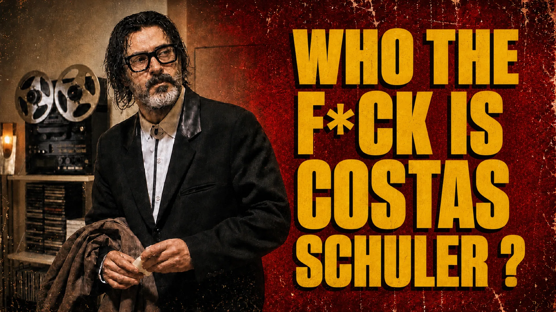 Portrait of Costas Schuler from Who the Fuck Is Costas Schuler
